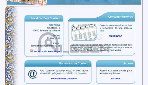 Aplicación WEB Dinámica Administración El Prado 10