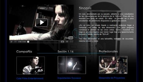 Desarrollo WEB Productora CATS FILMS ENTERTAINMENT