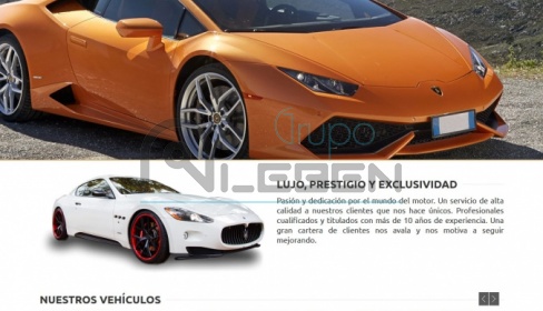 Desarrollo Página Web Dinámica GTS Sports Cars