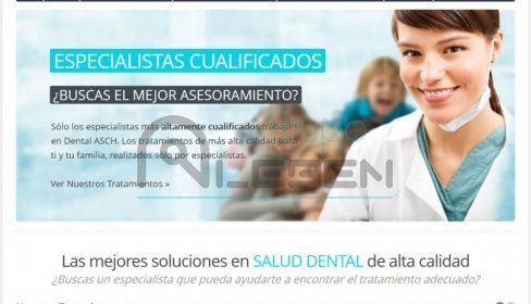 Desarrollo Sitio Web DINÁMICO Clínica Dental ASCH