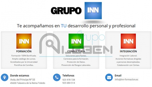 Mejoras SEO para cliente GRUPO INN. INN FORMACIÓN