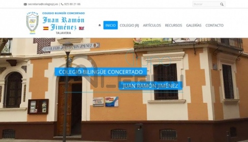 Página Web Dinámica COLEGIO JUAN RAMÓN JIMÉNEZ