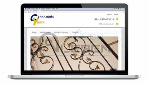 Pagina Web Corporativa para CERRAJERÍA YUSTA