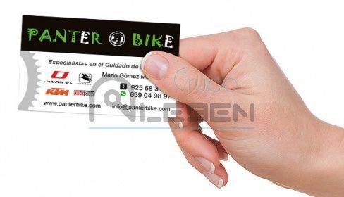 Diseño e Impresión de Tarjetas para PANTERBIKE