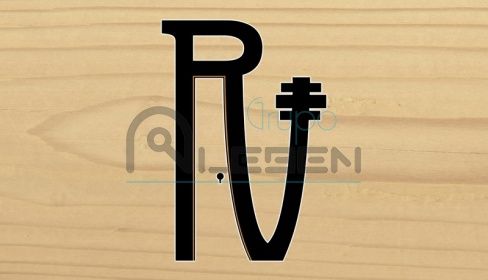 Diseño Logo Corporativo para la Empresa Puertas RV