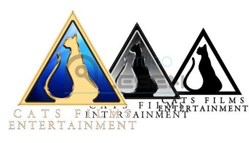 Diseño Logo Corporativo de Cats Films Entertainment