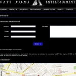 Desarrollo WEB Productora CATS FILMS ENTERTAINMENT
