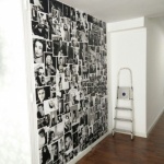 Diseño Mural de Fotos Retro - Vinilo Impreso para Pared