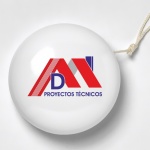 Diseño Logo Corporativo Empresa DM Proyectos Técnicos
