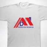 Diseño Logo Corporativo Empresa DM Proyectos Técnicos