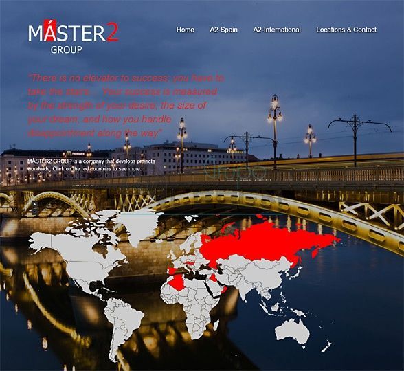Plataforma web DINÁMICA Grupo Empresarial MASTER2