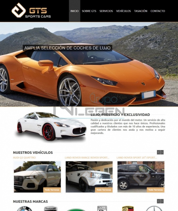 Desarrollo Página Web Dinámica GTS Sports Cars