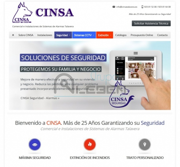 Desarrollo WEB Dinámica CINSA Talavera