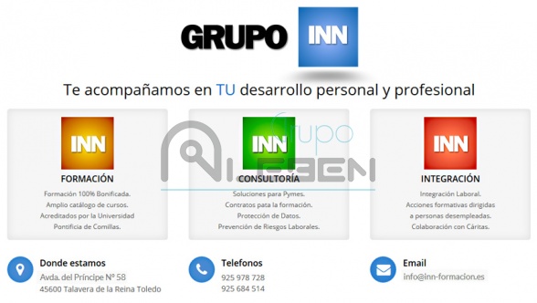 Mejoras SEO para cliente GRUPO INN. INN FORMACIÓN