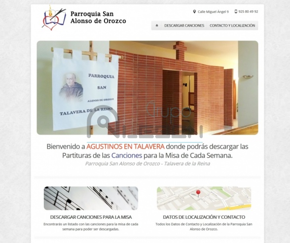 Página Web AGUSTINOS EN TALAVERA