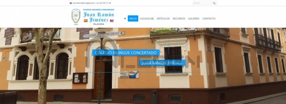 Página Web Dinámica COLEGIO JUAN RAMÓN JIMÉNEZ