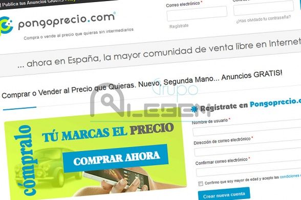 Proyecto Web Social Pongoprecio.com