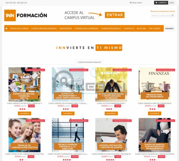 Tienda Cursos Online y Blog INN FORMACIÓN