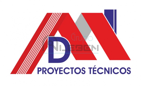 Diseño Logo Corporativo Empresa DM Proyectos Técnicos