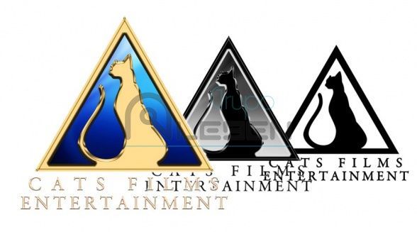 Diseño Logo Corporativo de Cats Films Entertainment