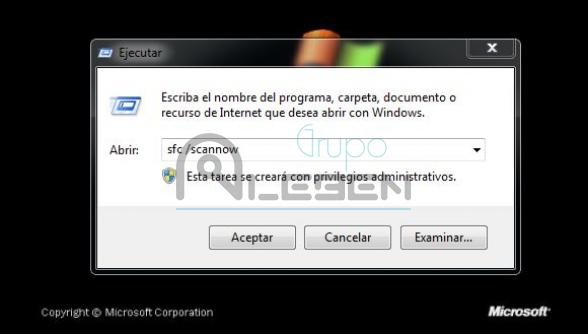 Reparar Archivos Sistema Dañados - Windows XP y Windows 7- SFC